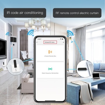 WIFI Инфракрасный RF-контроллер TUYA APP Дистанционное управление