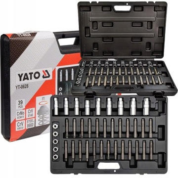 YATO ZESTAW KLUCZY DO DEMONTAZU MOCOWANIA AMORTYZATORÓW 39sz 1/2