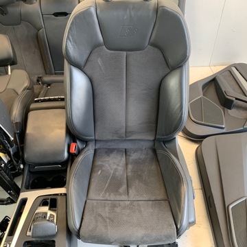 Комплект сидений, сиденья, обивка, боковые панели, кожа AUDI Q5 II FY 80A S-line 19р