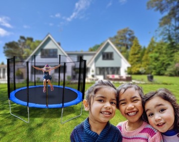 САДОВЫЙ БАТУТ 10 ФУТОВ 312 СМ ЛЕСТНИЦА R-SPORT