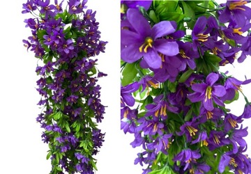 Искусственные цветы Цветочная гирлянда Розовый висячий искусственный плющ Surfinia