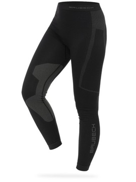 Termiczne getry damskie leginsy termoaktywne trekkingowe BRUBECK DRY r. XL