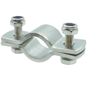 DN40 Obejma Do Rur Uchwyt Stal Nierdzewna, INOX