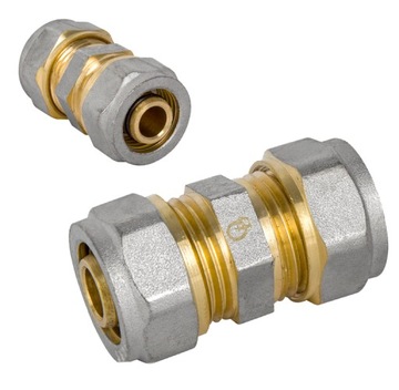 ZŁĄCZKA PROSTA ŁĄCZNIK PEX MUFA SKRĘCANA 25x25 SKR DIAMOND