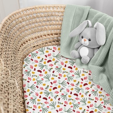 ПРОСТЫНЬ ДЛЯ ГОНДОЛИ, ДЛЯ ЛЮЛЫЧКИ, С ЛАСТИКОМ, 80х40, ХЛОПОК 100% Bubi