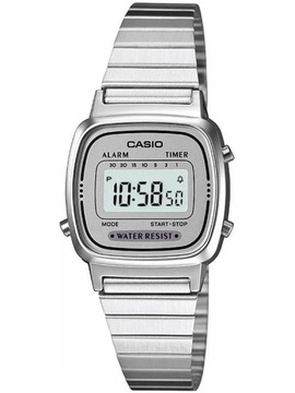 ZEGAREK DAMSKI CASIO LA670WA-7D (zd597a) + BOX + GRAWER