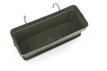 длинный балконный вазон с крючками, графит антрацит CAPRI B.BOX 50