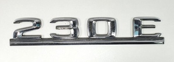 LOGO EMBLEMAT ZNACZEK NAPIS MERCEDES W124 230 E
