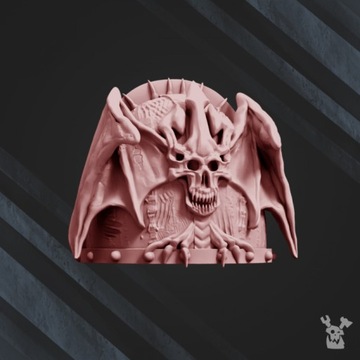 CW Winged Demon Shoulder Pads DakkaDakkaStore