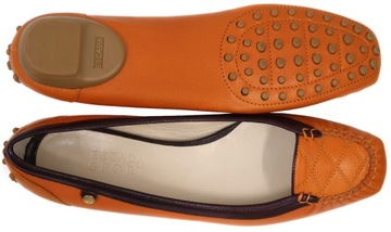 МОКАСИНЫ ESCADA SPORT 026621 ОРАНЖЕВЫЙ размер 39,5