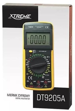 Счетчик 1999 В, А, Ом, Ф, Xtreme, DT-9205A