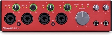 Focusrite Clarett+ 4Pre -НОВЫЙ- Аудиоинтерфейс | b-акции