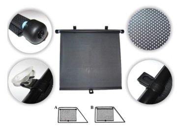 БЕСПЛАТНАЯ ПОДАРКА# ЖАЛЮЗИ РОЛЛЕТЫ БОКОВЫЕ ЖАЛЮЗИ ЗАДНИЕ 2x45 см ВСАСЫВАЮЩИЕ ПРИНАДЛЕЖНОСТИ