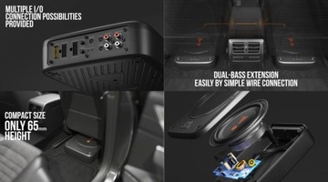 JBL Bass Pro Lite Автомобильный сабвуфер, активный динамик под сиденьем