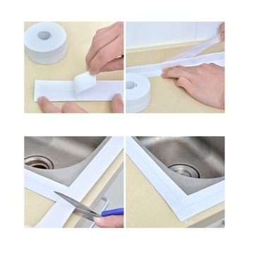 Водонепроницаемая уплотнительная лента для кухни и ванной комнаты 22 мм х 320 см