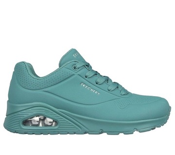 Buty sneakersy Skechers Uno Stand on SKECH AIR SPORTOWE TRAMPKI 73690-TEAL