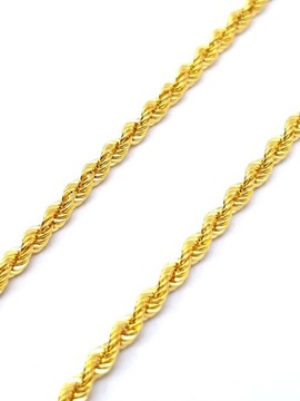 Piękny złoty łańcuch CORDEL 2,57g pr.585