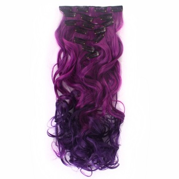 Włosy doczepiane CLIP IN OMBRE