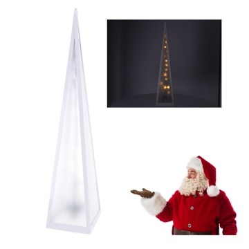 Piramida LED Gwiazdki obrotowe 12*12*45cm