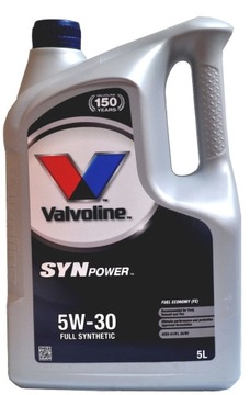 OLEJ SILNIKOWY 5W30 VALVOLINE SYNPOWER FE 5L