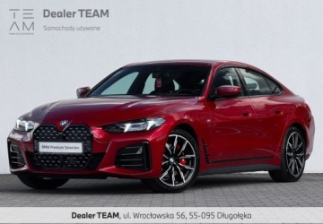 BMW Seria 4 G22-23-26 Coupe 2.0 420d 190KM 2024 BMW Seria 4 I wlasciciel M Sport Pro Gwarancja Bezwypadkowy FVAT23