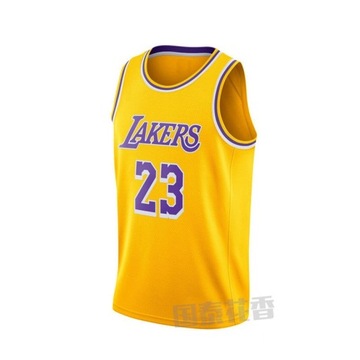 Koszulka koszykarska NBA Los Angeles Lakers 23 James 24 Kobe