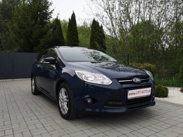 Ford Focus III Kombi 1.0 EcoBoost 125KM 2013 Ford Focus 1.0 ECOBOOST 125KM # Klima # Alu # LED, zdjęcie 1
