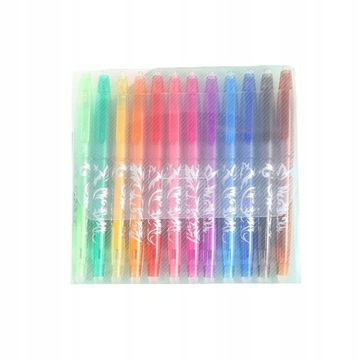 набор из 12 стираемых цветных ручек для рисования