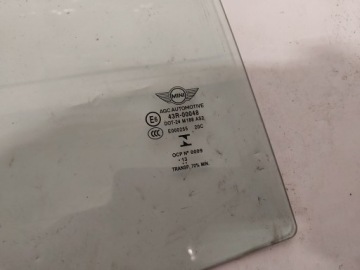 СТЕКЛО ДВЕРИ ПРАВОЕ ПРАВОЕ MINI COOPER F55 19 ГОД