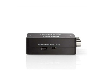 Конвертер композитного видео в HDMI CVBS-HDMI, черный