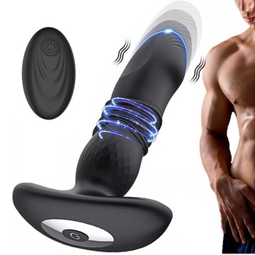 Анальная вибраторская дилдо точка G -эротические игрушки простаты массажеры простаты