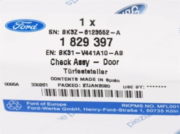 Ограничитель двери FORD TRANSIT 2014- / 2019- _ 1829397 _ BK31-V441A10-AB