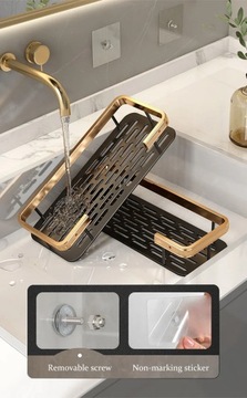 Полка для ванной комнаты, полка для шампуня из алюминиевого сплава, органайзер для хранения косметики, душ