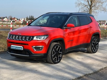 Jeep Compass II SUV 2.0 MJD 170KM 2018 Jeep Compass RATY 2.0 d 170 KM Polskora 4X4 automat tylko 84tys km Zarej G, zdjęcie 7