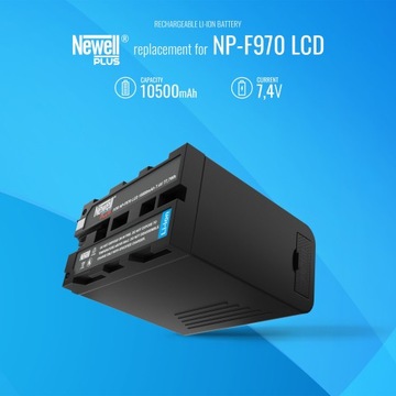 Аккумулятор Newell Plus NP-F970 для ЖК-дисплея Sony