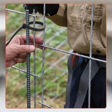 Кабельные стяжки чёрные 300х4,8мм нейлон 100 шт.