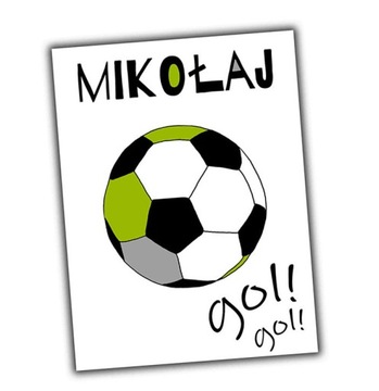 1 s Plakaty plakat piłka nożna alfabet piłka a4