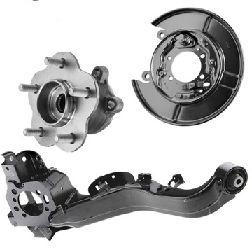 WAHACZ PRAWY TYŁ + PIASTA + OSŁONA NISSAN QASHQAI +2 J10 X-TRAIL T31 T32
