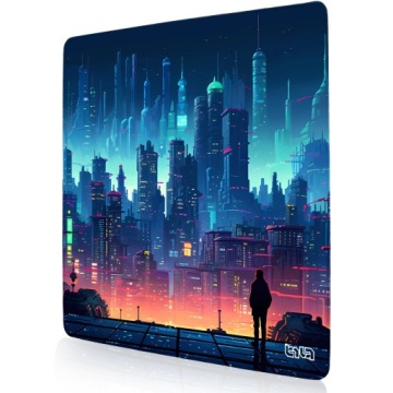 Podložka Pod Klávesnici Retro Cyberpunk 50x50 Tilt Pro hráče Velká XL