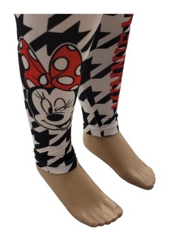 Myszka Minnie Getry Legginsy dziewczęce r. 110