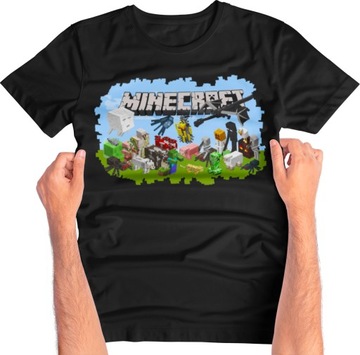 Koszulka MINECRAFT T-SHIRT 5 - 6 lat 128 cm wz1