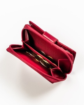 Женский кожаный кошелек ROVICKY с RFID-застежкой, маленький, натуральная кожа