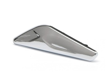 ZAŚLEPKA BŁOTNIKA lewa emblemat chrom BMW X3 F25 X4 F26 10-18