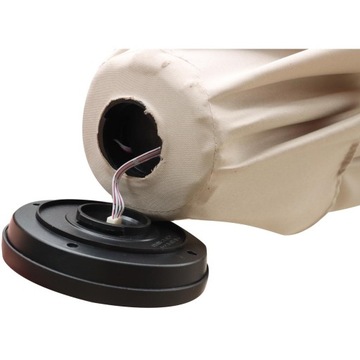 СКЛАДНОЙ ПЛЯЖНЫЙ САДОВЫЙ ЗОНТ С РУЧКОЙ И СВЕТОДИОДНОЙ ПОДСВЕТКОЙ 300 СМ