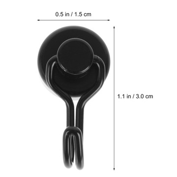 МАГНИТНЫЙ КРЮЧОК ПОВОРОТНЫЙ МАГНИТНЫЙ КРЮЧОК КРЮЧОК ДЛЯ ПАЛЬТО 6 ШТ.