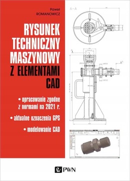 RYSUNEK TECHNICZNY MASZYNOWY z elementami CAD
