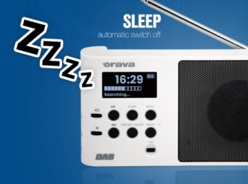 ПОРТАТИВНОЕ ЦИФРОВОЕ РАДИО DAB/FM DAB С ДИСПЛЕЕМ