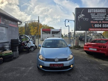 Volkswagen Golf VI Variant 1.6 TDI-CR DPF BlueMotion 105KM 2010 Volkswagen Golf 1.6 TDI 105 KM, Klimatyzacja,, zdjęcie 1
