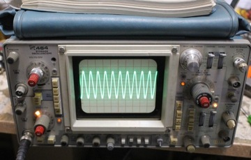 TEKTRONIX 464 Осциллограф 2 x 100 МГц + аксессуары + руководство