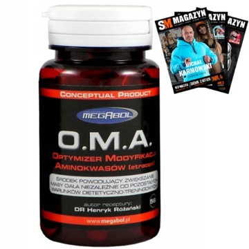 MEGABOL O.M.A. 56 KAPS BOOSTER TESTOSTERONU OMA
